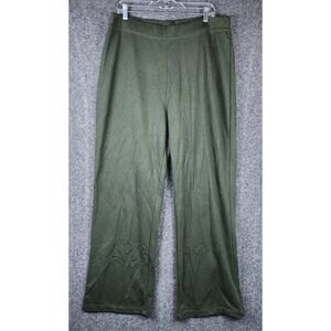 Only Necessities Pants Mens 24T Lounge Green Tall Stretch EUC